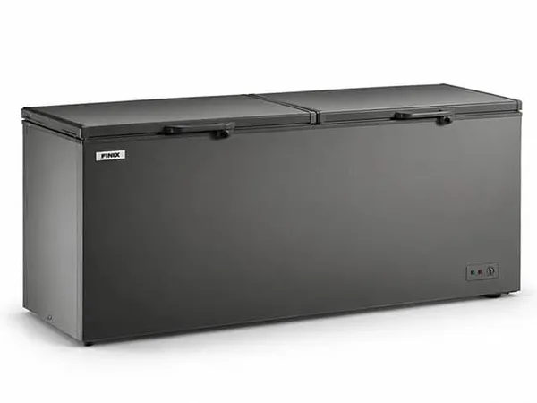 Congelateur Finix Horizontal 2 portes 600 litres Gris FIN600