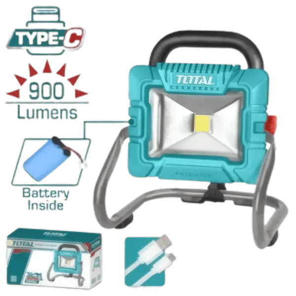 Lampe portable sans fil 3.6V 900 Lumens