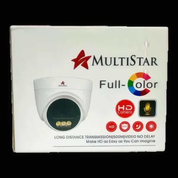 Caméra Analogique HD 5MP Full-Color Dôme MultiStar AHD S574