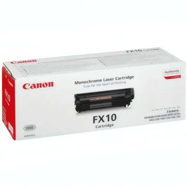 Toner Canon FX-10 Noir - 2000 pages