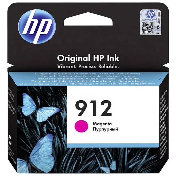Cartouche d'encre HP 912 magenta (3YL78AE), 315 pages