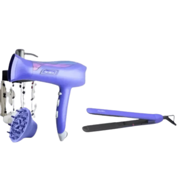 Set de Coiffure Decakila (Sèche-Cheveux & Lisseur 2-en-1)