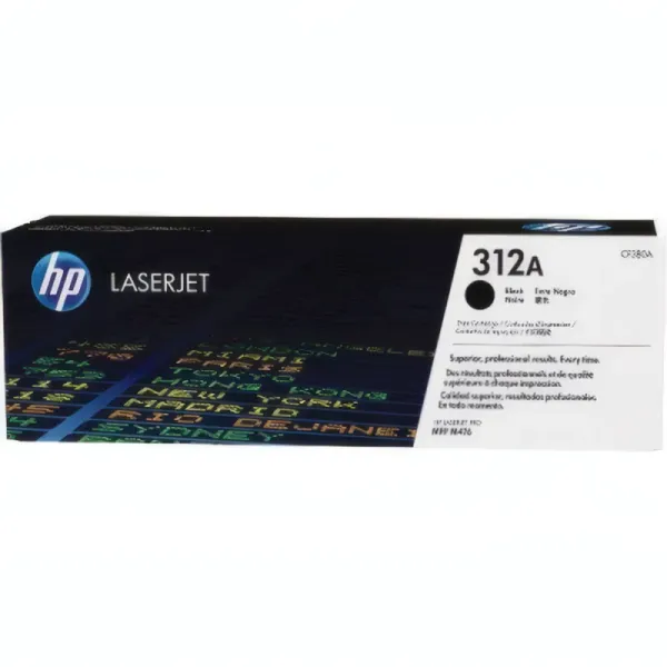 Toner Noir HP-312A (CF380A) - 2280 pages