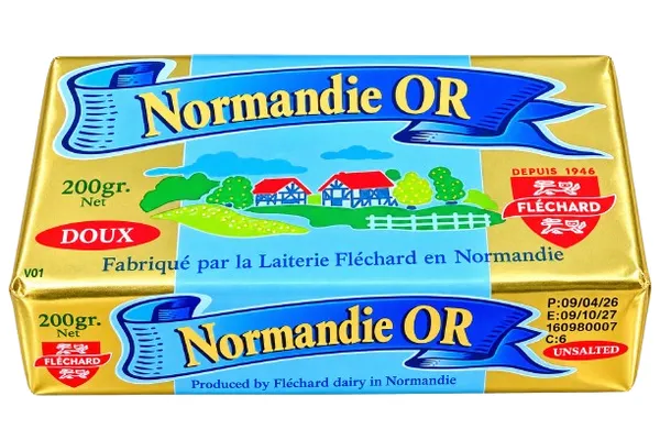 Margarine douce Normandie Or 200 g