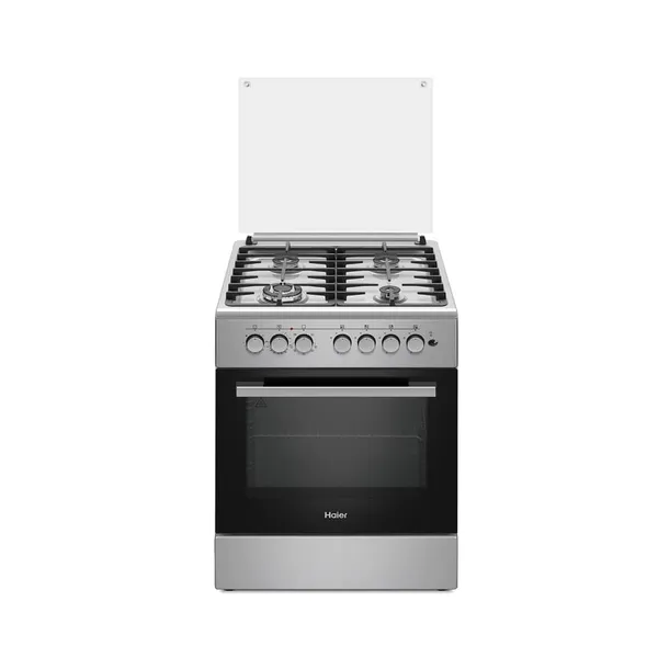 Cuisiniere Haier 4FEUX 60X50 Gris Noir HCR1040EGSB