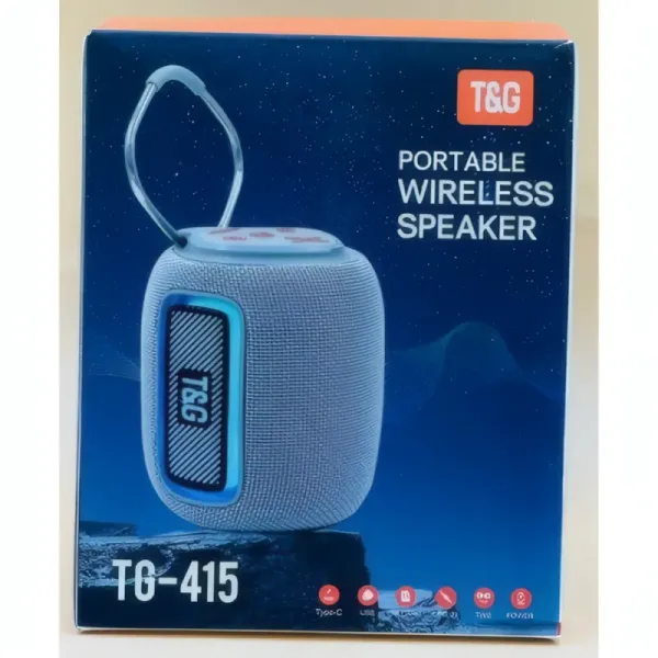 Enceinte Bluetooth T&G TG-415 - Radio Haut-parleur FM MP3