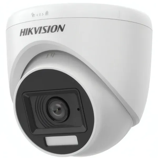 Caméra Dôme Turret Hikvision 5MP Intérieure avec Éclairage Hybride