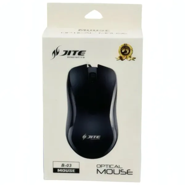 Souris USB Filaire JITE B-03 - Optique Ergonomique
