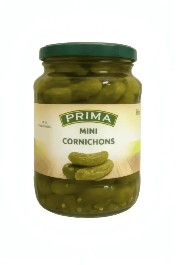Prima mini cornichons 370ml