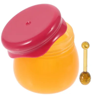 Bouteilles de rouge à lèvres vides Flacons d'échantillons Petits pots en plastique vides Pot de miel Baume à lèvres Mini lotions Pages avec couvercle Pot de miel de voyage