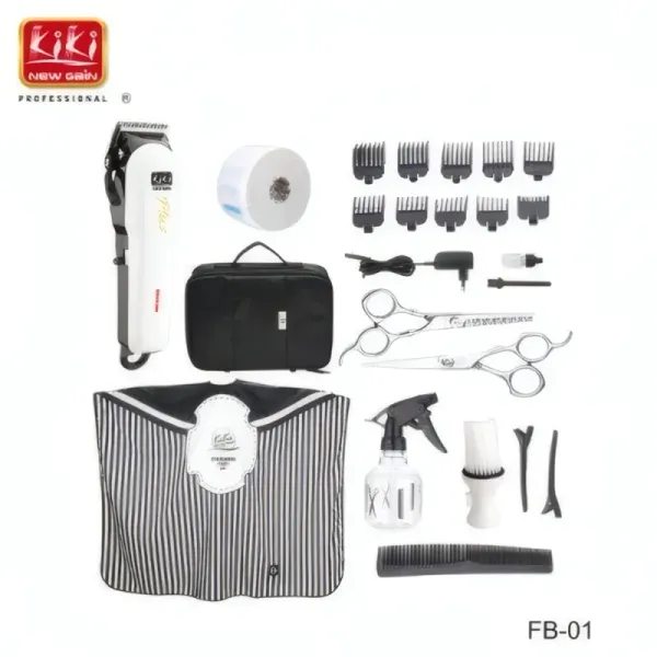 Ensemble de Coiffure Familial KIKI NEWGAIN FB-01 - 24 Pièces