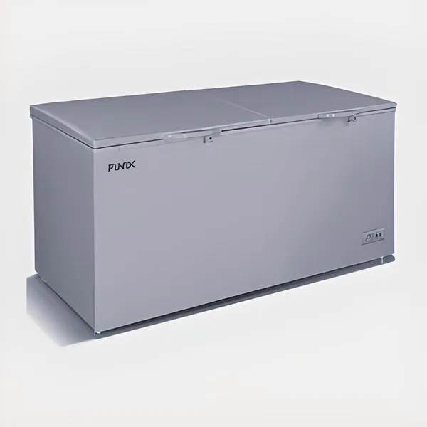 Congelateur Finix Horizontal 2PORTES Coffre 830LITRES Silver XF-650