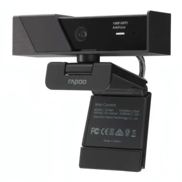 Webcam Full HD 1080P Rapoo C270AF avec Microphone Intégré