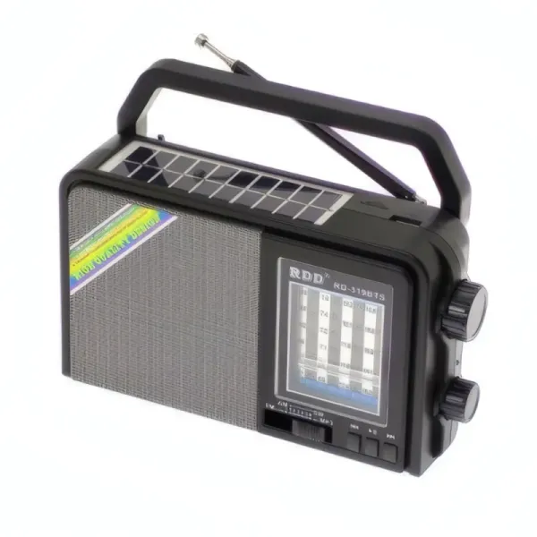 Radio Bluetooth RDD RD-319BTS - Portable avec Panneau Solaire