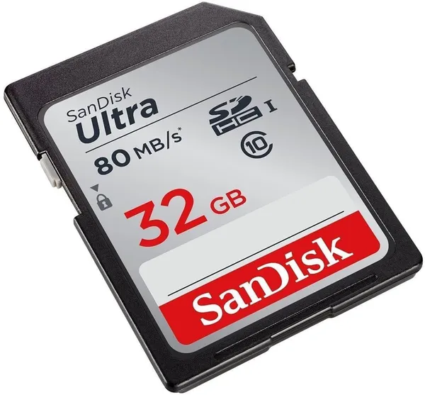 Carte Mémoire SDHC 32Go SanDisk Ultra