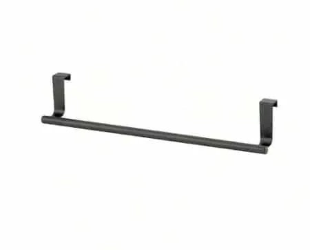 Porte-serviette en Acier Inoxydable - Noir