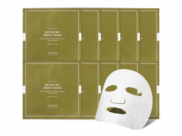 I'M FROM – Masque Tissu Visage à l’Armoise – Korean Beauty