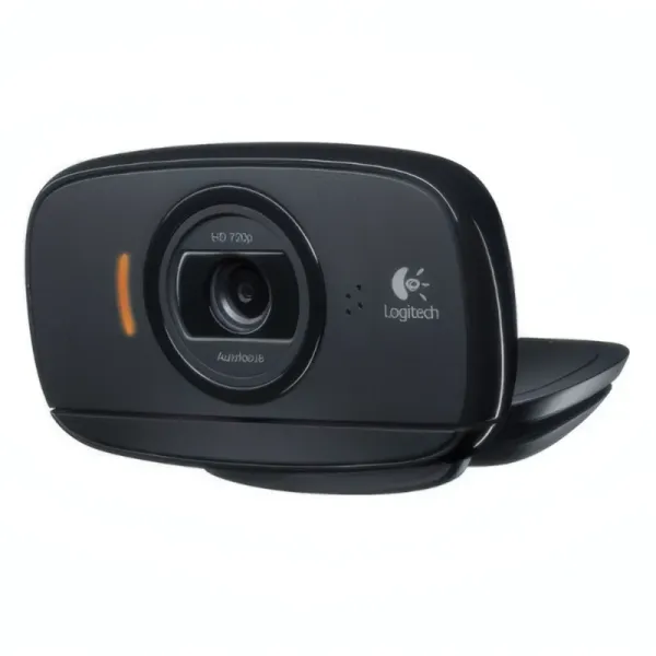 Logitech HD Webcam B525 Webcam HD 720p rotative avec microphone intégré