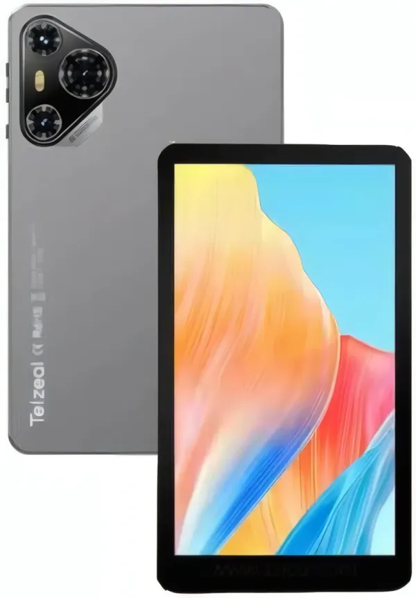 Tablette Telzeal P700 5G 7 pouces avec double SIM, 6 Go de RAM, 256 Go de ROM et batterie 3000 mAh