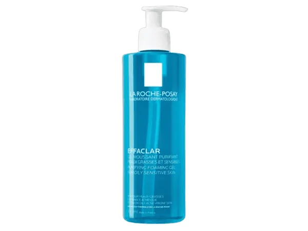 LA ROCHE-POSAY - EFFACLAR Gel Moussant Purifiant – Peaux Grasses & À Imperfections - 400ml