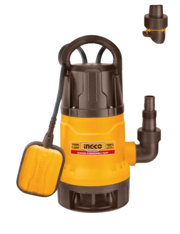 Pompe Submersible pour Eaux Usées 750W | SPD7508