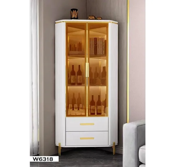 Vaisselier 190X90CM Blanc W6318