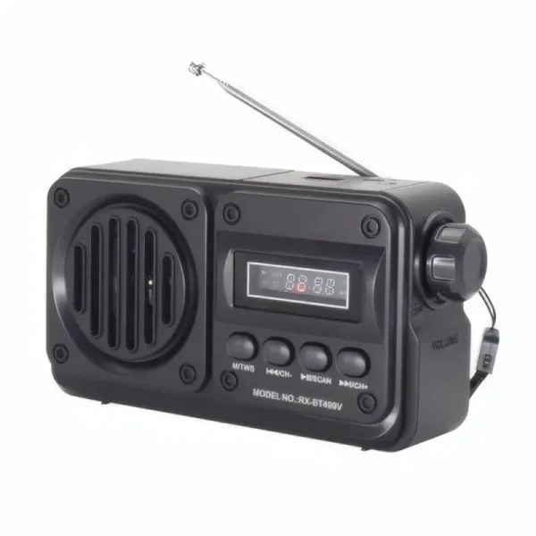 Radio Solaire GOLON RX-BT499VS - Portable avec Bluetooth