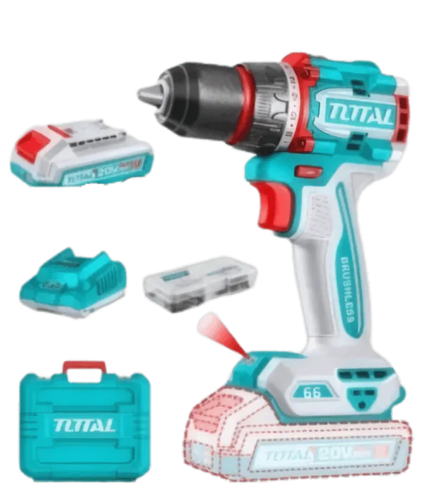 Perceuse Visseuse Sans Fil Compacte 20V Brushless (66Nm)