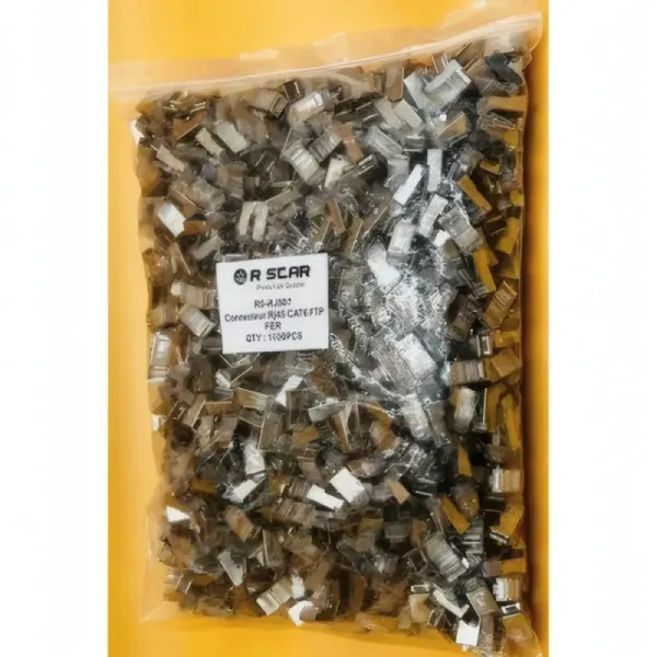 Connecteur RJ45 CAT 6 FTP RSCAR - Sachet de 1000 pcs