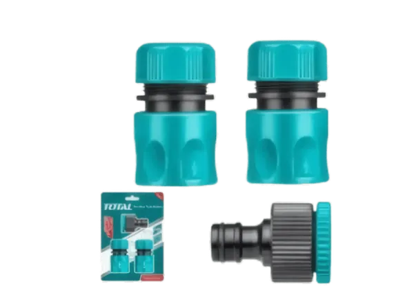 Kit de 3 Connecteurs Rapides pour Tuyau d'Arrosage