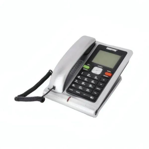 Téléphone Fixe GEEPAS GTP28011 avec Identification de l'Appelant