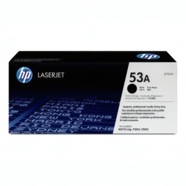 Toner HP-53A Noir Original pour Imprimantes