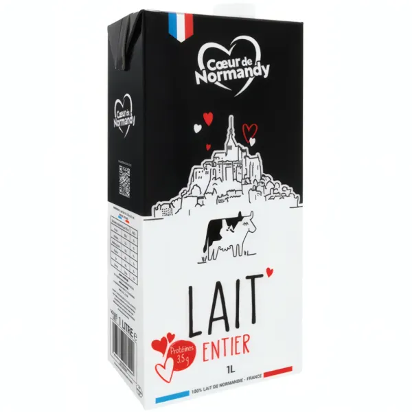 Lait Entier Coeur de Normandie - 1L
