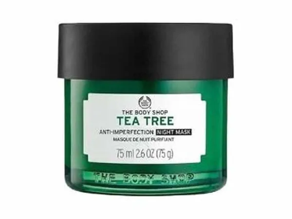 THE BODY SHOP - Skin clearing night mask Tea tree, Masque de Nuit Purifiant Arbre de Thé, 75ml
