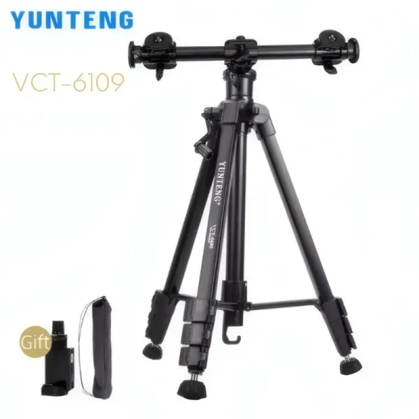 Trépied Caméra et Téléphone YUNTENG VCT-6109