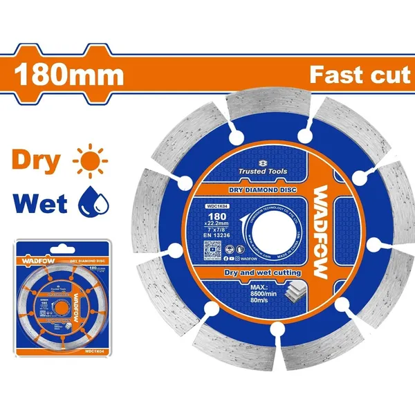 Dry diamond disc