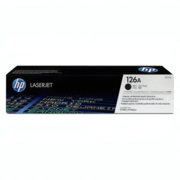 Toner HP 126A Noir - Compatible avec Plusieurs Imprimantes, 1200 Pages