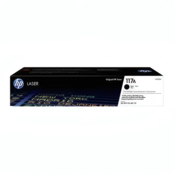 Toner HP 117A noir original (W2070A), 1 000 pages