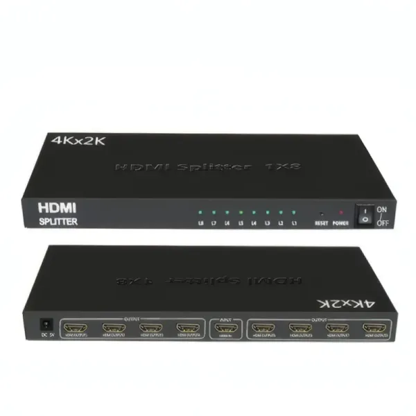 Répartiteur HDMI 1x8 UHD 4K - RS-SHD1X8