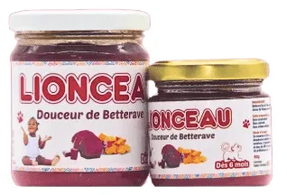 LIONCEAU - Compote saveur Douceur de Betterave