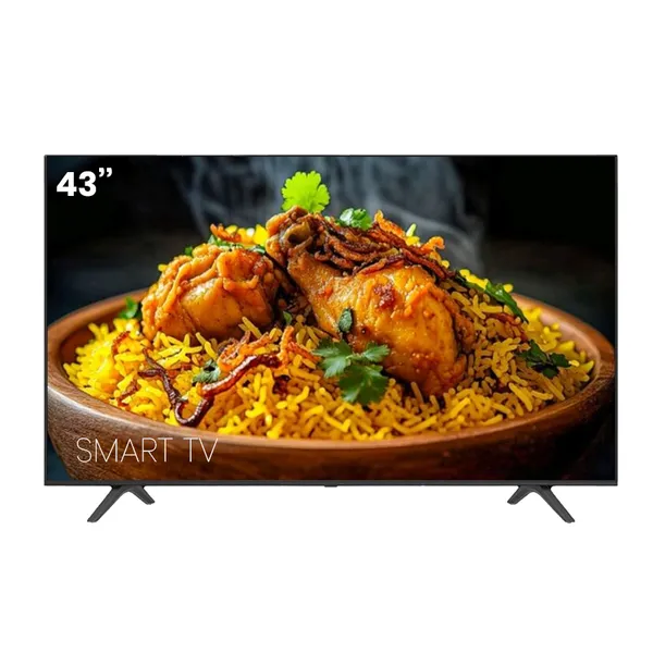 Televiseur Amaz 43" Smart + 2 Telecommandes + Voice Controle AM43FT1002SV