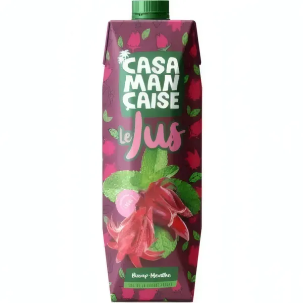 Jus bissap-menthe Casamancaise - 1L