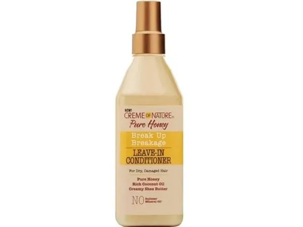 CREME OF NATURE - Pure honey - Leave-in spray pour cheveux secs & endommagés - 236ML