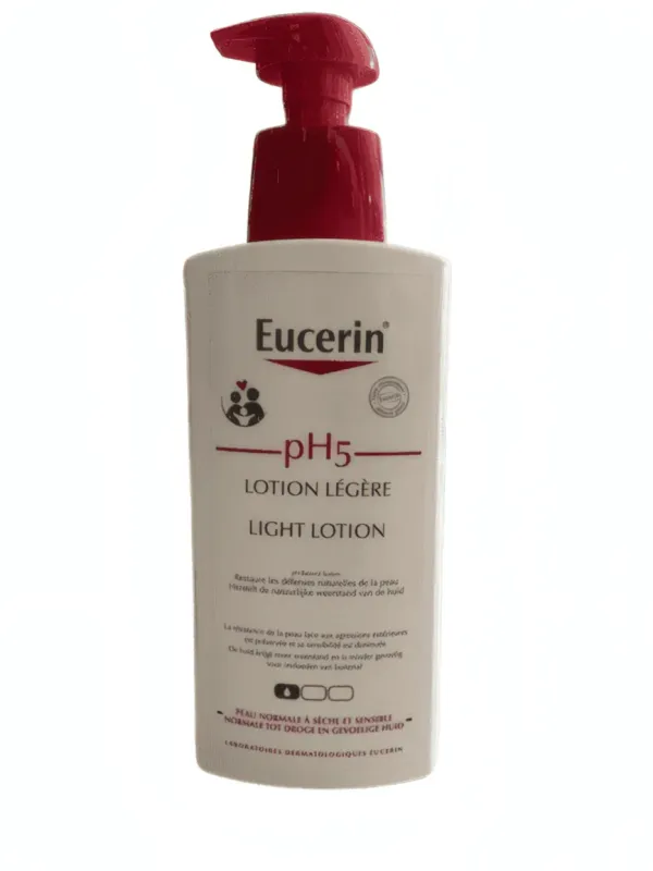 EUCERIN - Lotion Légère pH5 pour peaux normales- sèches et sensibles - 400ML