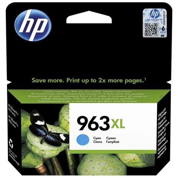 Cartouche HP 963XL (3JA27AE) bleu