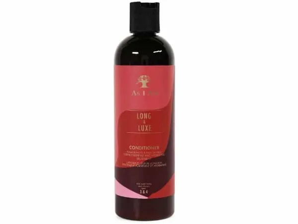 AS I AM - LONG AND LUXE - Après shampooing grenade et fruit de la passion - 355 ml