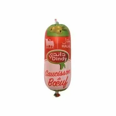 DINDY - Saucisson bœuf olive 200G