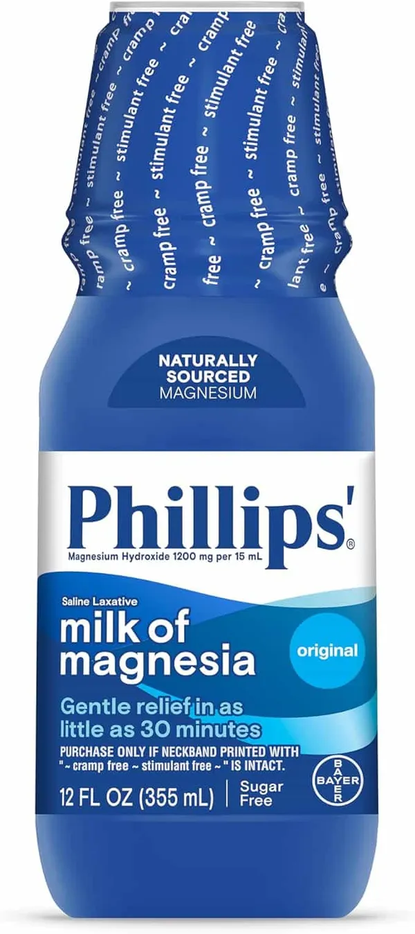 Phillips' – Lait de Magnésie Original – 355 ml
