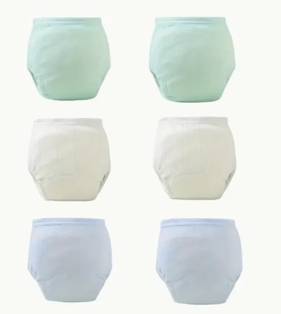 Couches en Tissu - Doublures Anti-Fuite - Lavables pour Enfants - 6pcs