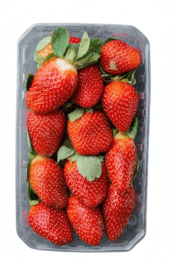 Boîte de Fraises de Saison – Juteuses et Sucrées